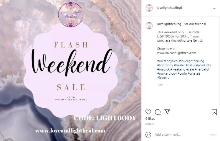 flash weekend sale