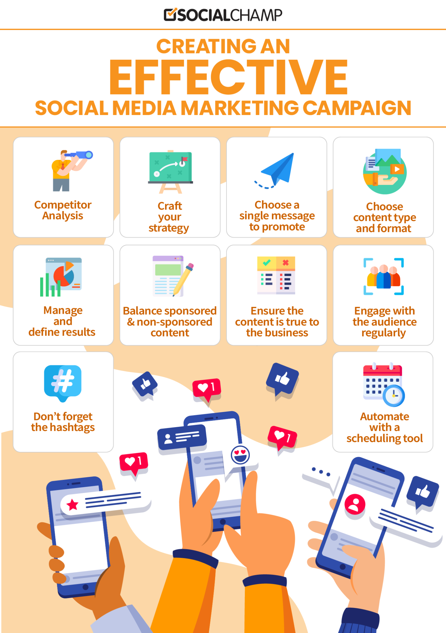 social media campaign presentation example