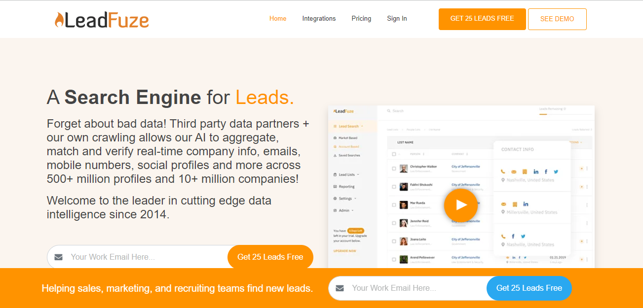 LeadFuze - LinkedIn Automation Tools
