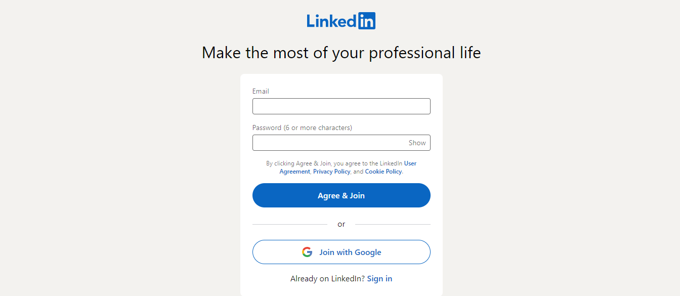 How to Use LinkedIn? - Home page