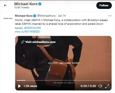 Michael Kors ufficiale