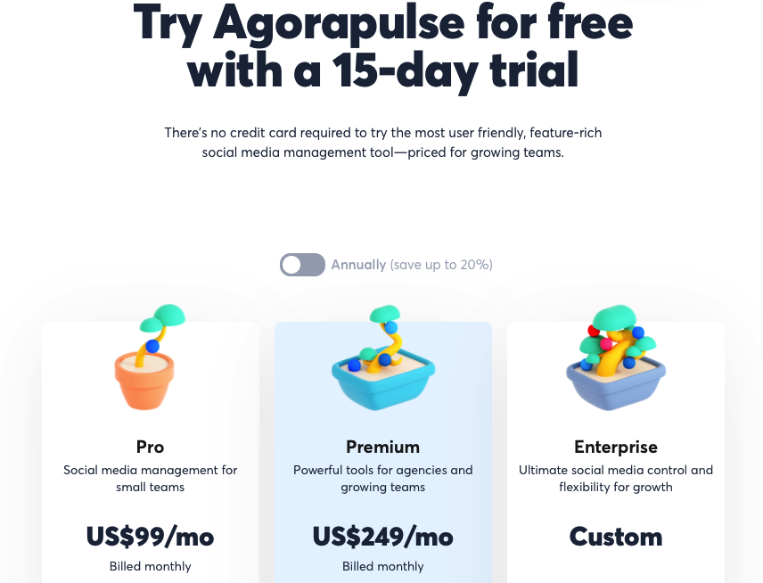 Agorapulse pricing in 2022