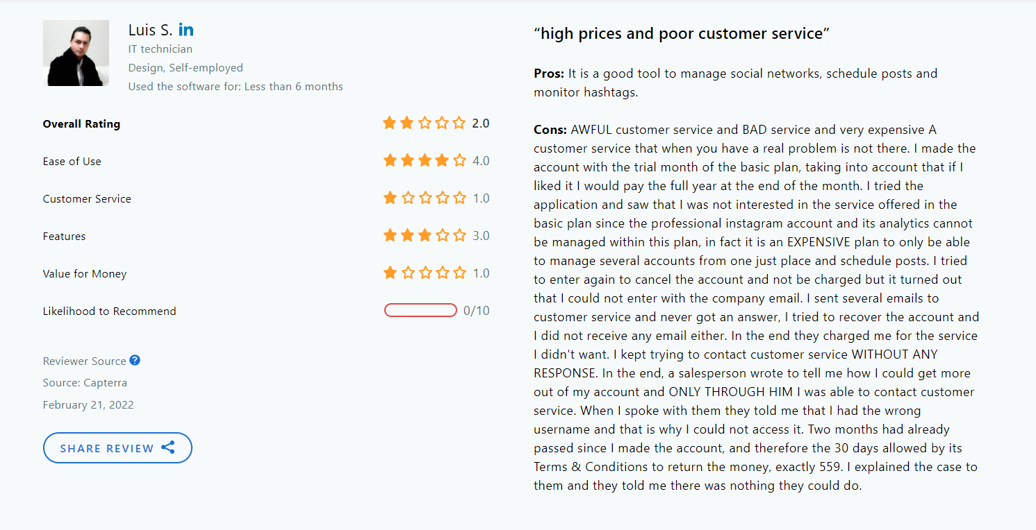 Hootsuite pricing review