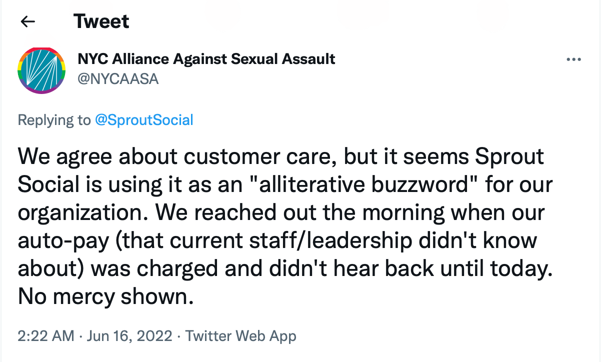 Sprout Social Customer Support