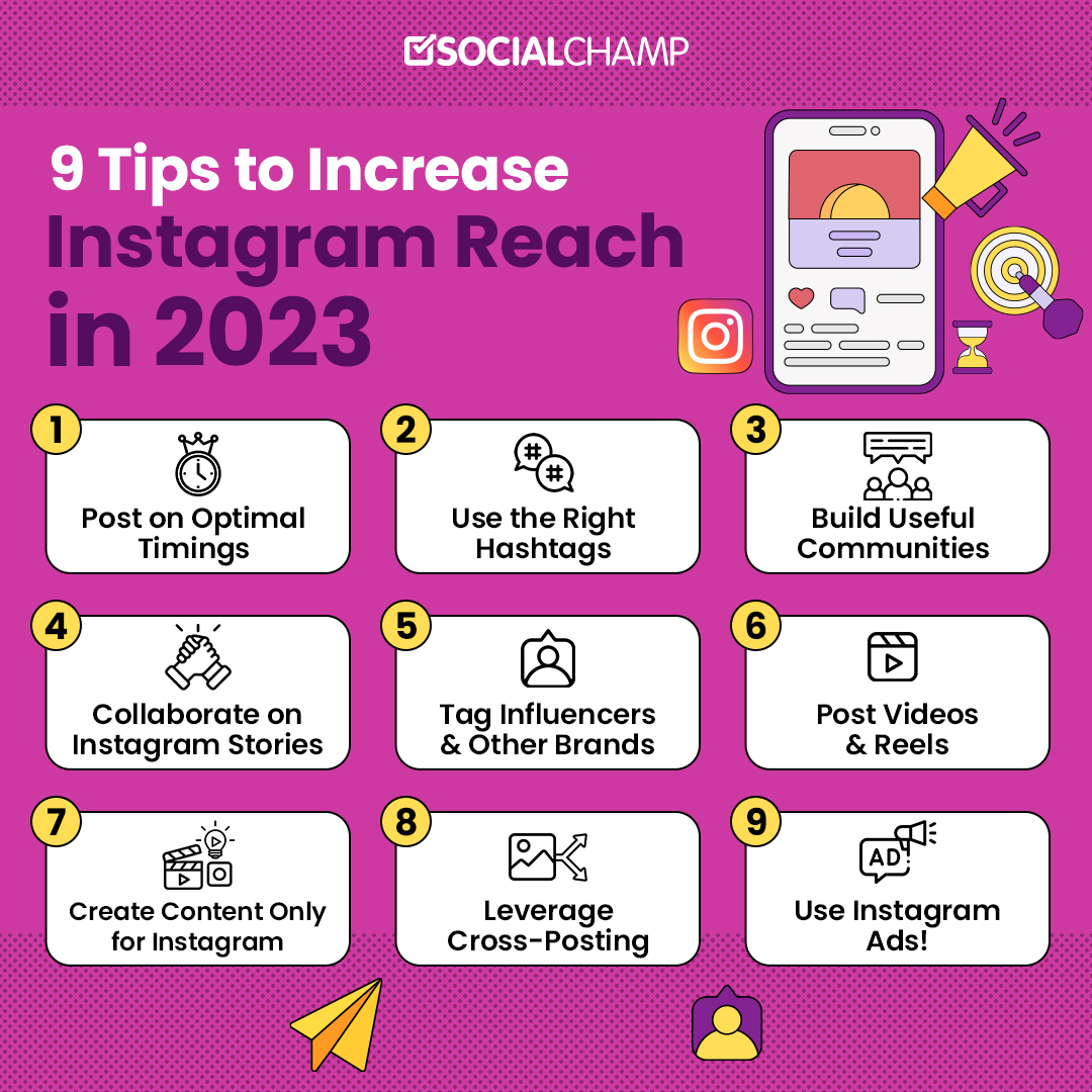 9 Tips to Increase Instagram Reach in 2023