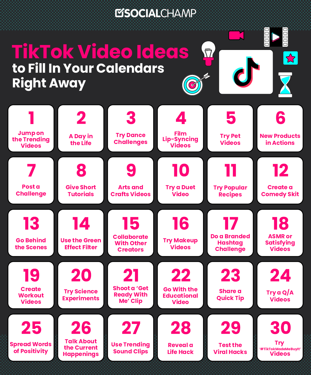 10 TikTok Content Ideas for All Businesses